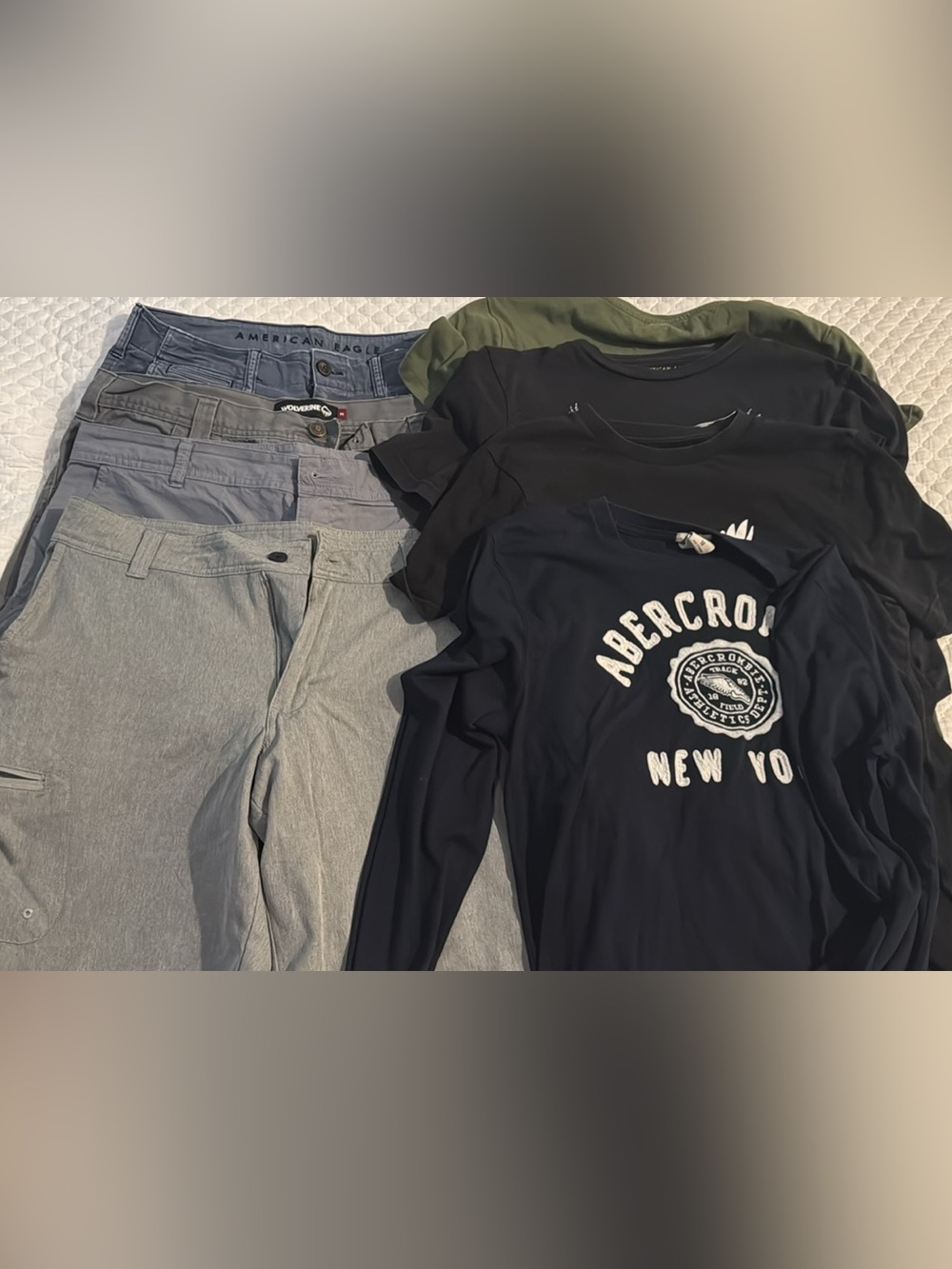 Abercrombie and AE bundle Men's Shorts & Tees
